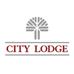 Logo of City Lodge featuring a stylized tree design above the text.