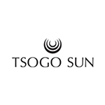 Tsogo Sun logo featuring a stylized sun design with the brand name in a modern font.